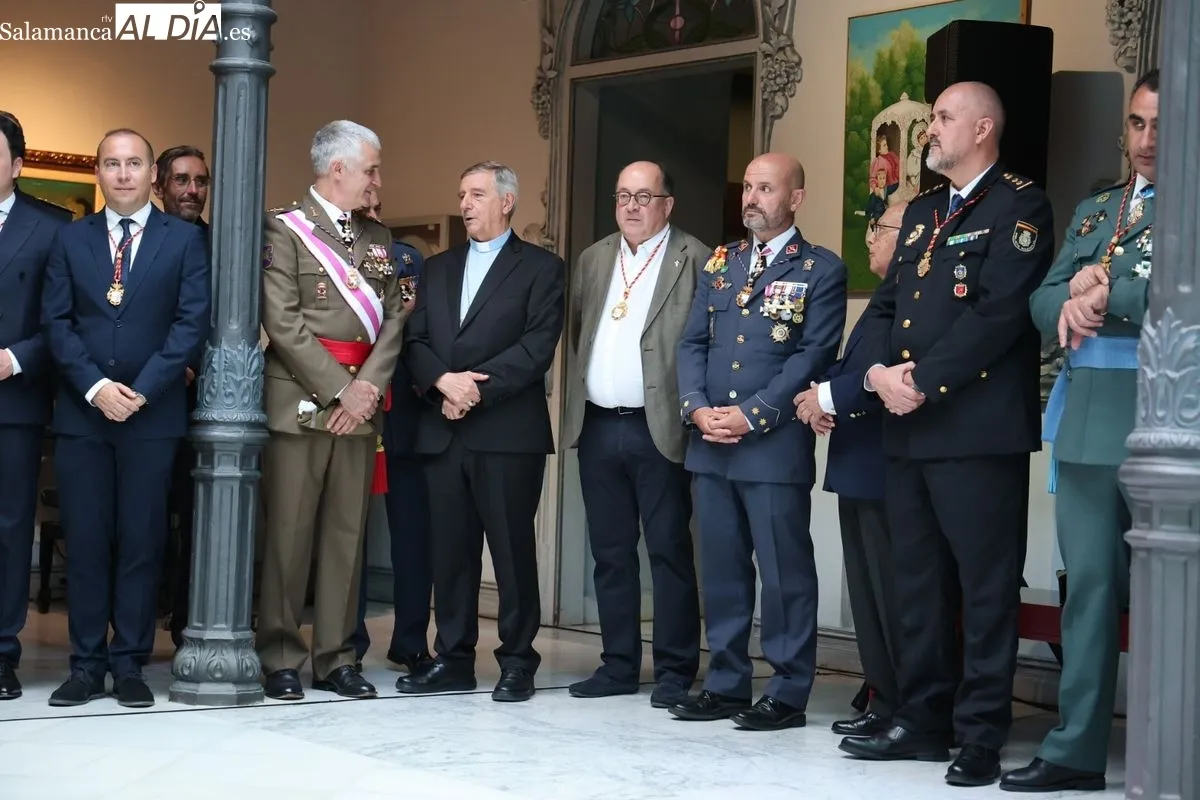 Recepción oficial del alcalde de Salamanca en la Casa Lis con motivo de la Festividad de San Juan de Sahagún. Fotos: David Sañudo
