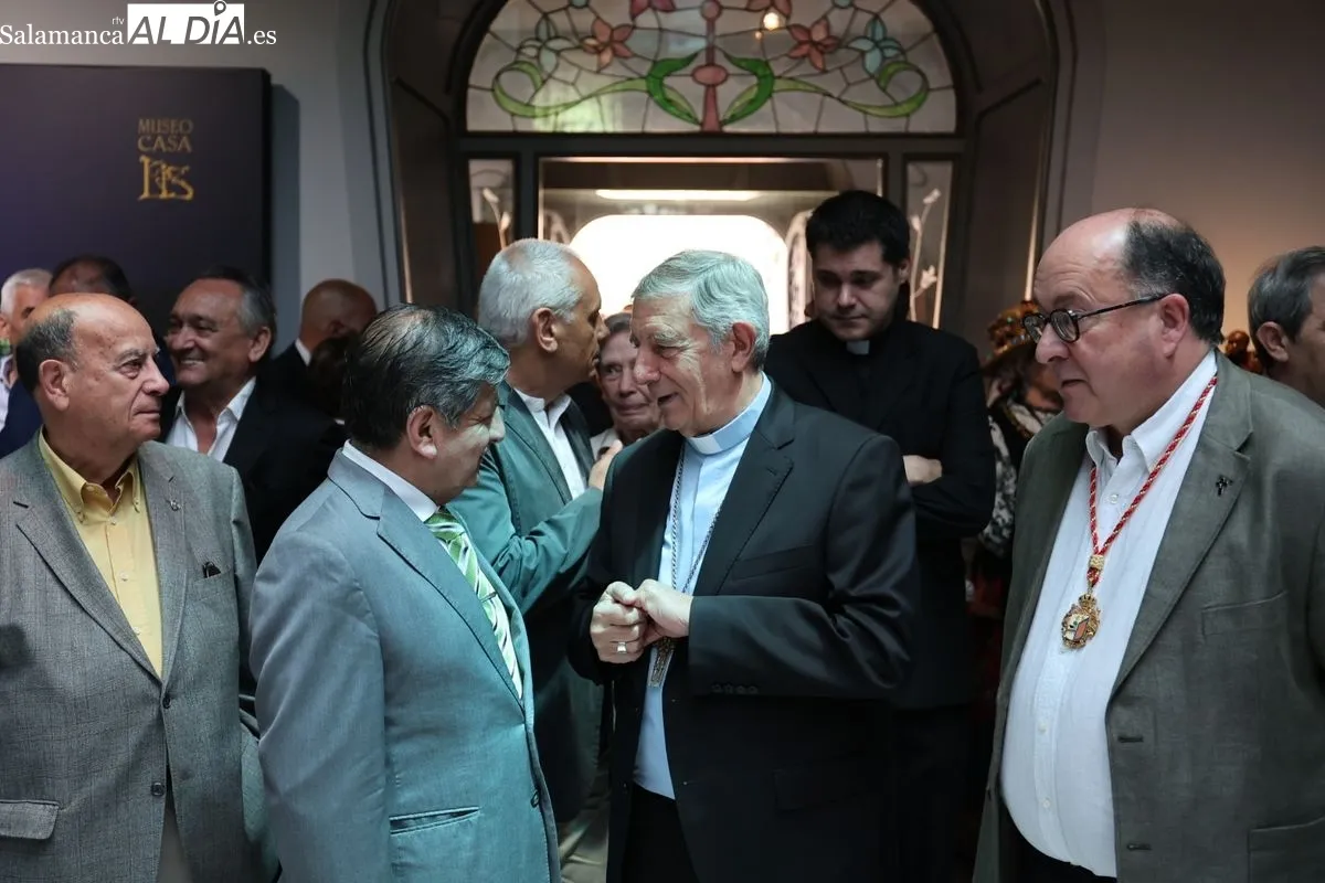 Recepción oficial del alcalde de Salamanca en la Casa Lis con motivo de la Festividad de San Juan de Sahagún. Fotos: David Sañudo