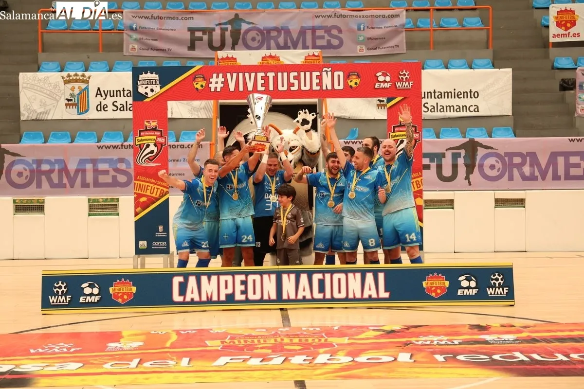 Salamanca acoge el Campeonato Nacional de Fútbol Sala amateur | FOTOS: David Sañudo 