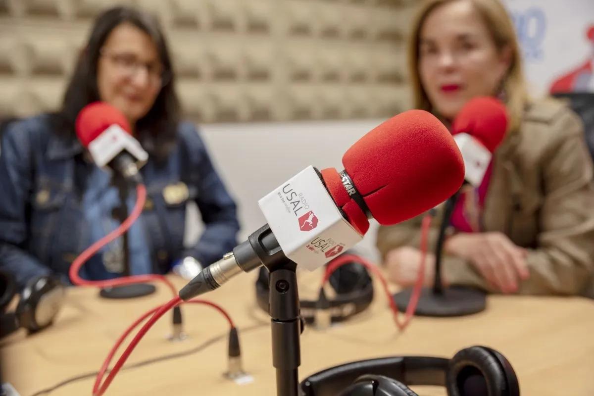 Elena Villegas nos habla desde el edificio I D de la USAL | FOTOS: Carmen Borrego 