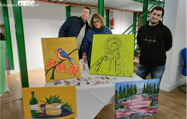 Exposición Arte sin Barreras de Asprodes en Vitigudino