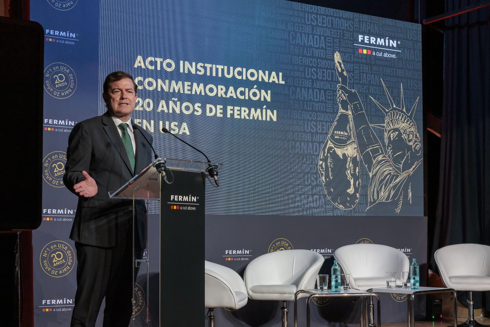 Mañueco anuncia en La Alberca que la Junta pagará las ferias al sector agroalimentario en 2026