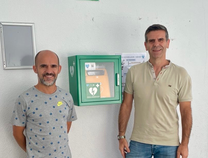 El Polideportivo Municipal, espacio cardioprotegido con la llegada de un nuevo DESA