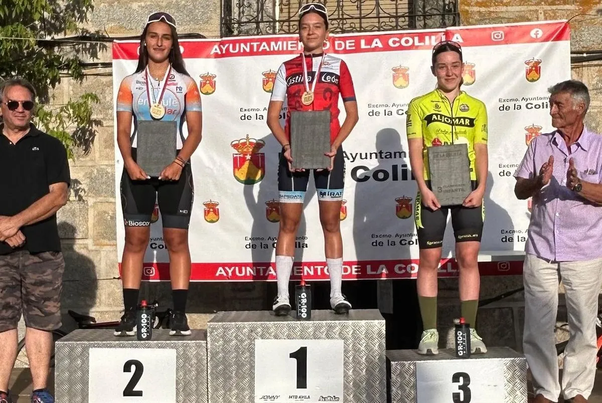 Elena Rosquete fue segunda en La Colilla (Ávila), última prueba de la Copa Escuelas de Castilla y León