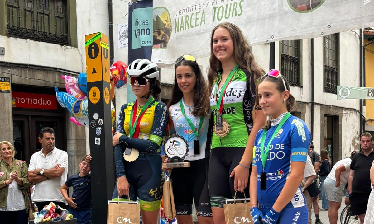 Villegas y Rosquete (EnchufeSolar Fem) triunfan en ciclismo