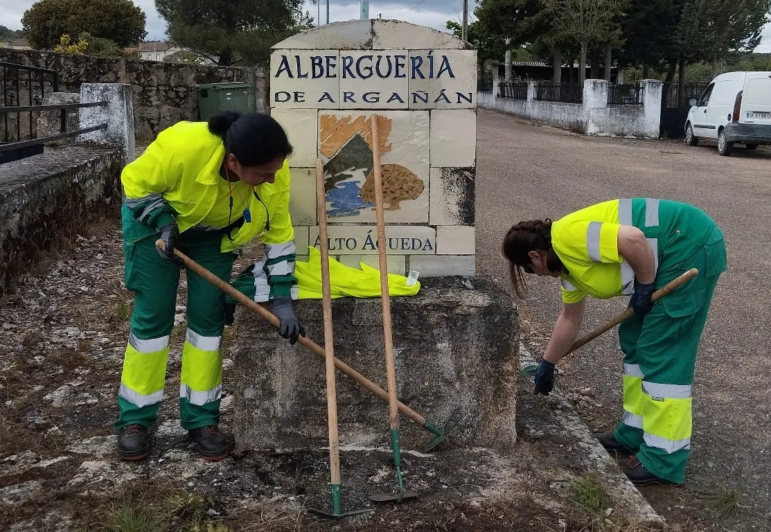 Foto 4 - Los alumnos de la AFE Alto &Aacute;gueda Plus completan la primera parte de su formaci&oacute;n