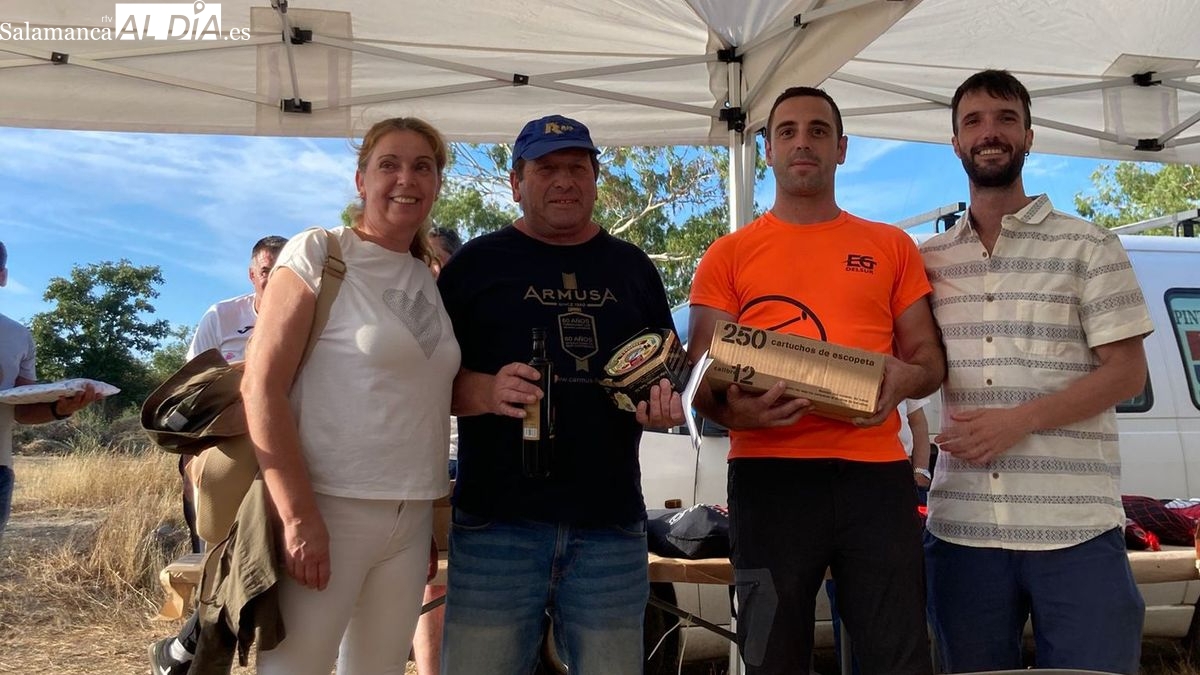 Amplia participación en la competición del tiro al plato de Lumbrales