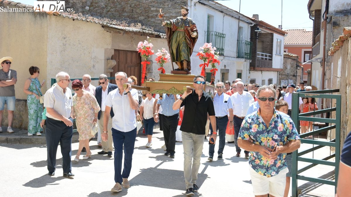 Sobradillo abre el día grande de las fiestas de Santiago 2025 con actos religiosos