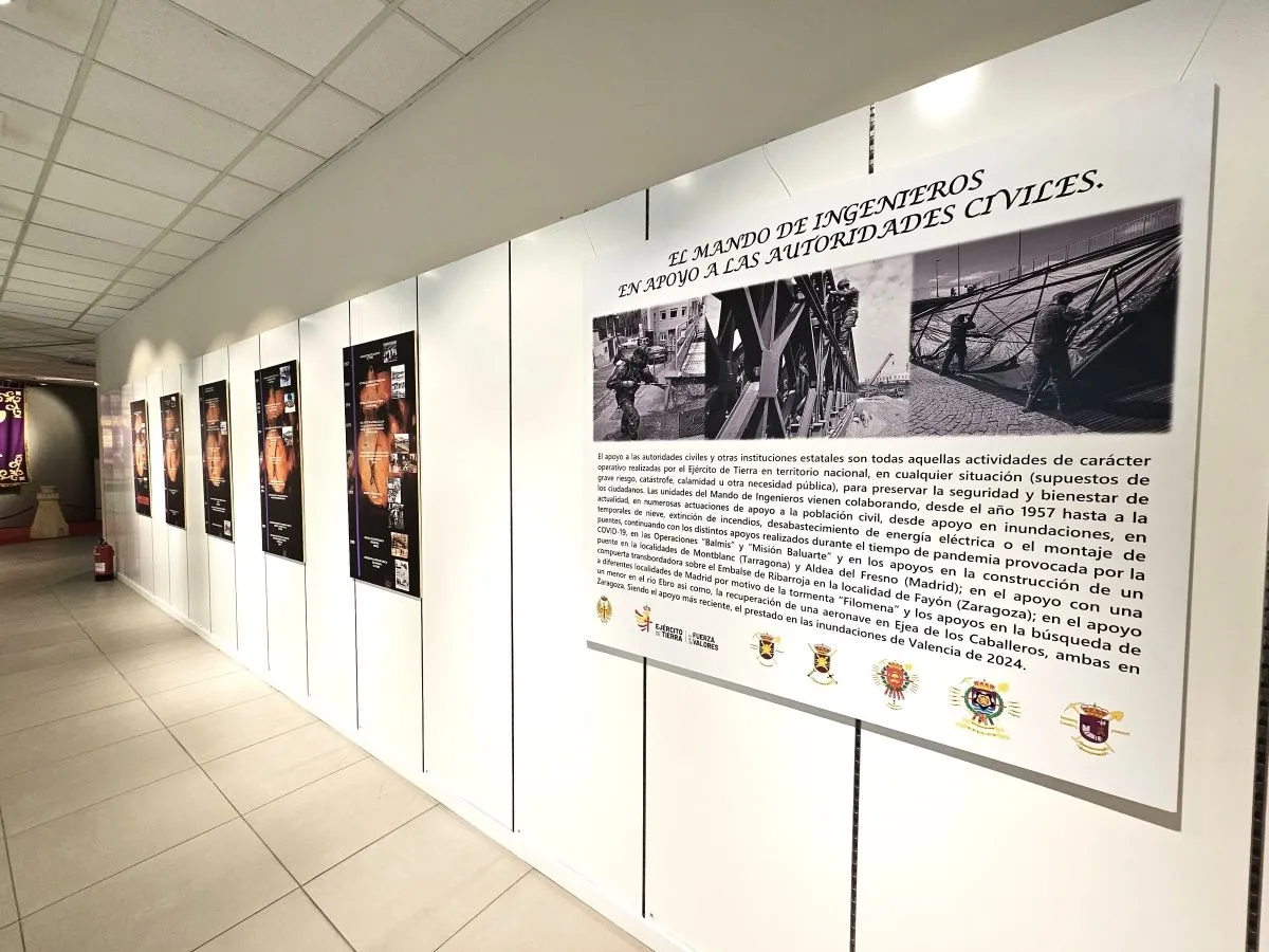 El Tormes amplía hasta finales de septiembre la exposición que rinde homenaje al Mando de Ingenieros