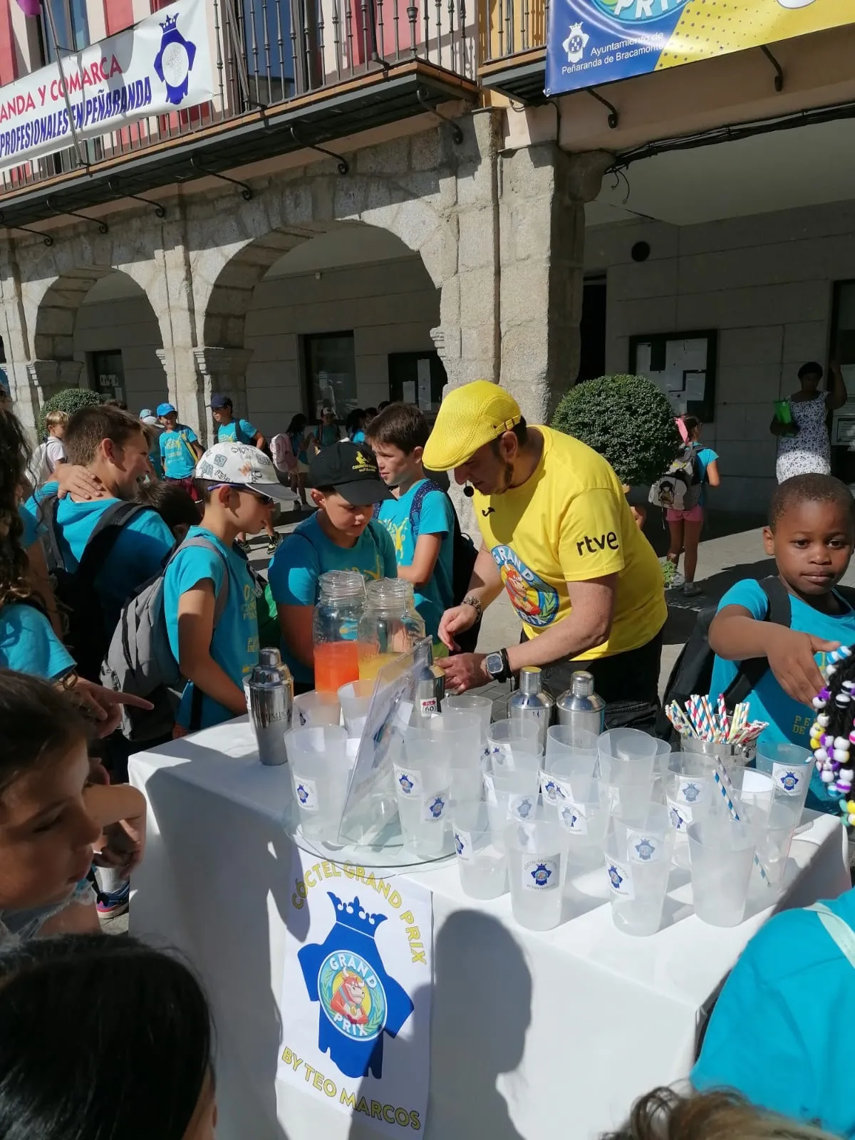 Foto 2 - Los m&aacute;s peque&ntilde;os inician la cuenta atr&aacute;s para la emisi&oacute;n de la participaci&oacute;n de Pe&ntilde;aranda en el Grand Prix