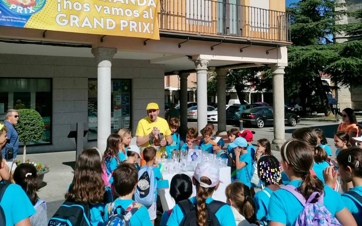 Los más pequeños inician la cuenta atrás para la emisión de la participación de Peñaranda en el Grand Prix