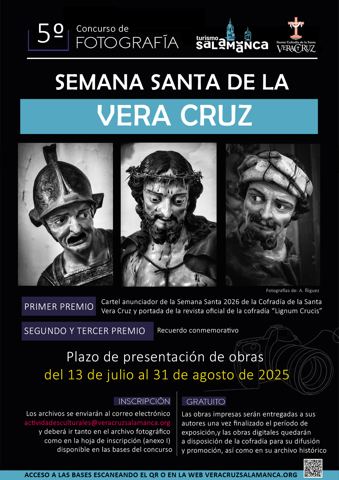 Certamen fotográfico Vera Cruz: busca cartel para 2026