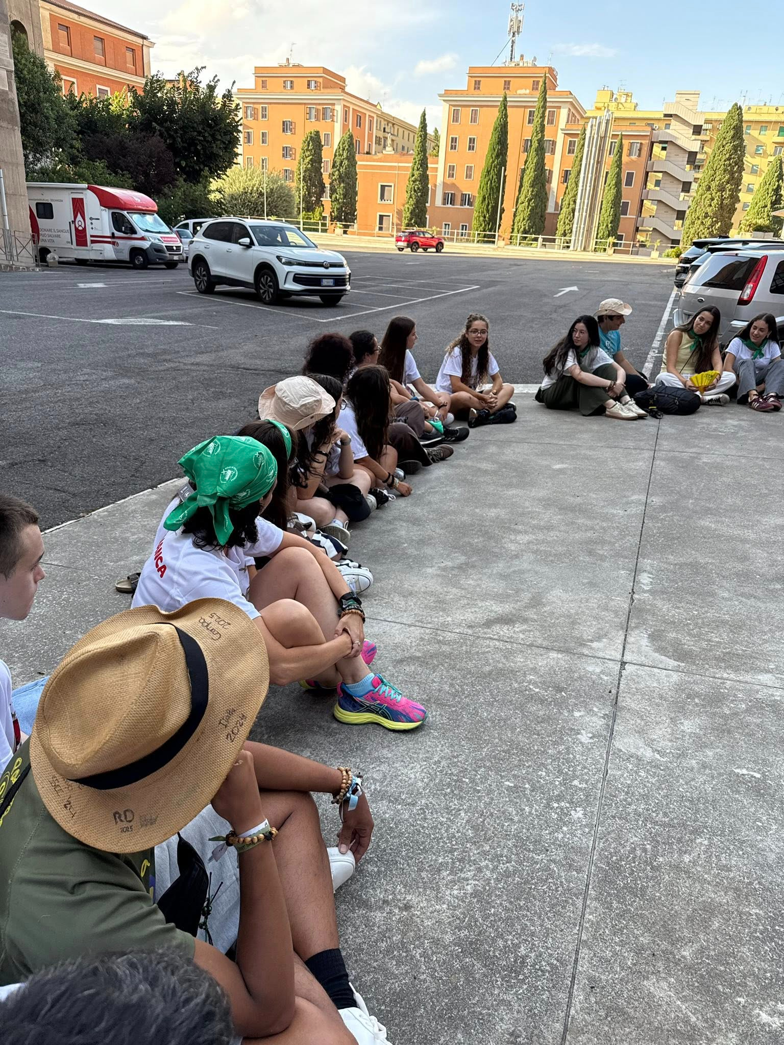 48 salmantinos peregrinan a Roma para participar en el Jubileo de los Jóvenes