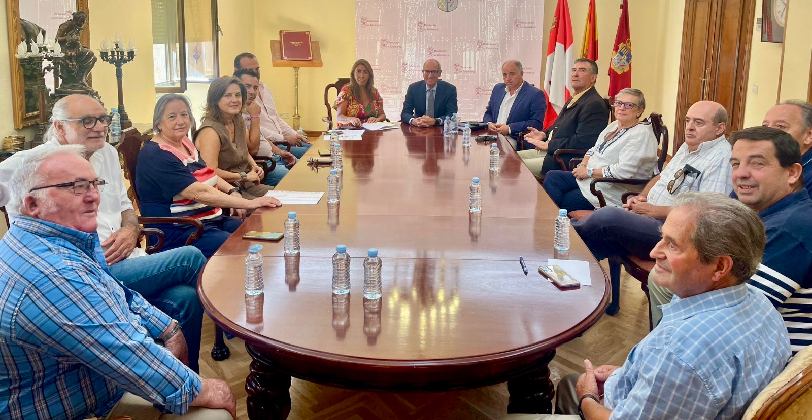 La Mancomunidad asumirá el convenio para recuperar el servicio de Bomberos colaboradores  en el parque de Peñaranda