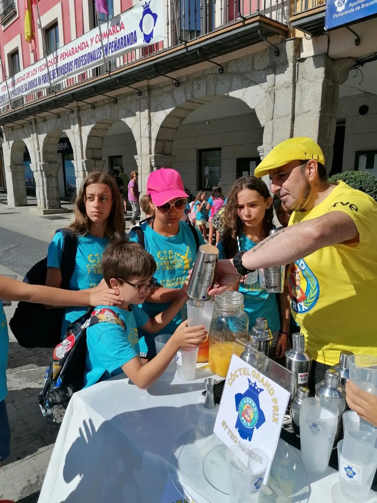 Foto 4 - Los m&aacute;s peque&ntilde;os inician la cuenta atr&aacute;s para la emisi&oacute;n de la participaci&oacute;n de Pe&ntilde;aranda en el Grand Prix