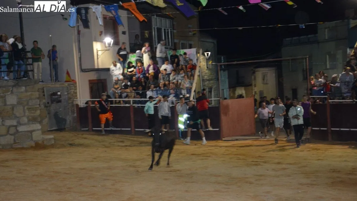 Las gradas del coso taurino se llenó de público durante los actos celebrados anoche