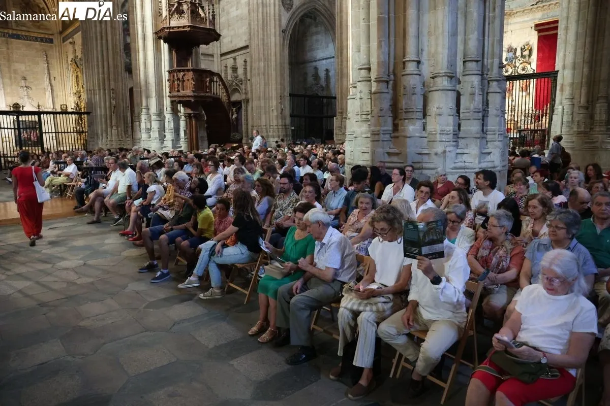 Concierto del prestigioso organista italiano Francesco di Lernia en la Catedral Nueva de Salamanca. Fotos: David Sañudo