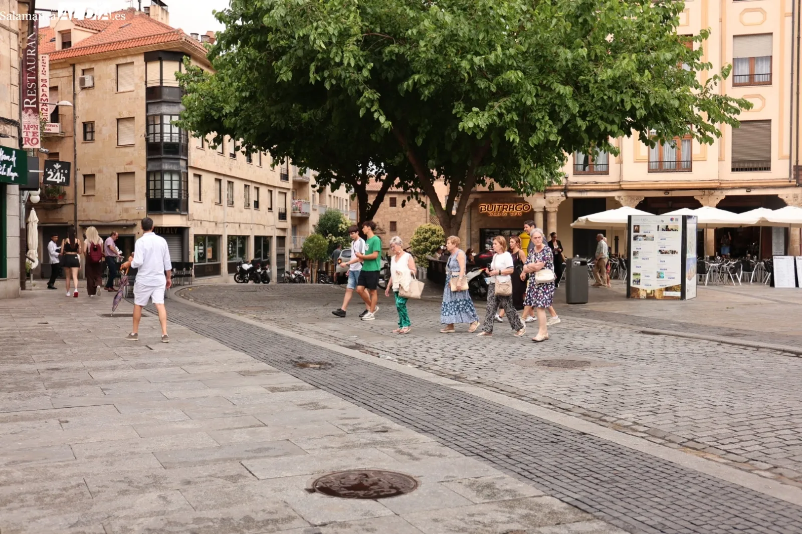 Ambiente en el centro de Salamanca | Foto: David Sañudo