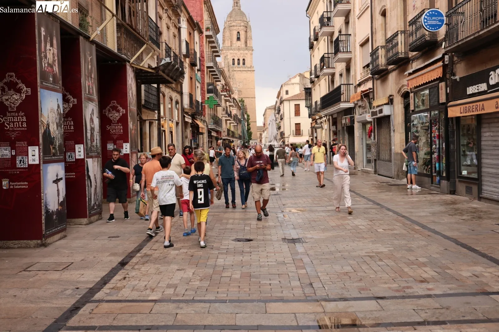 Ambiente en el centro de Salamanca | Foto: David Sañudo