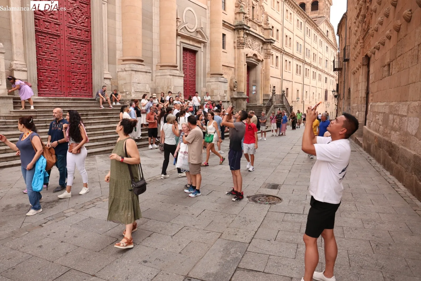Ambiente en el centro de Salamanca | Foto: David Sañudo