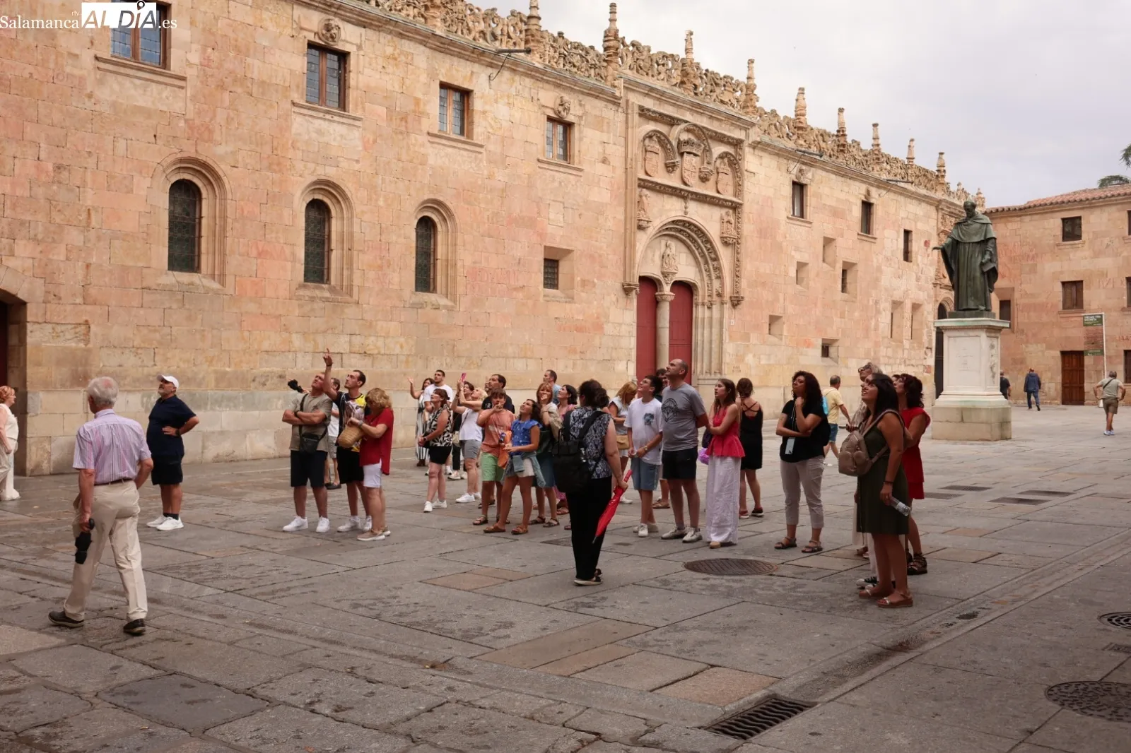 Ambiente en el centro de Salamanca | Foto: David Sañudo