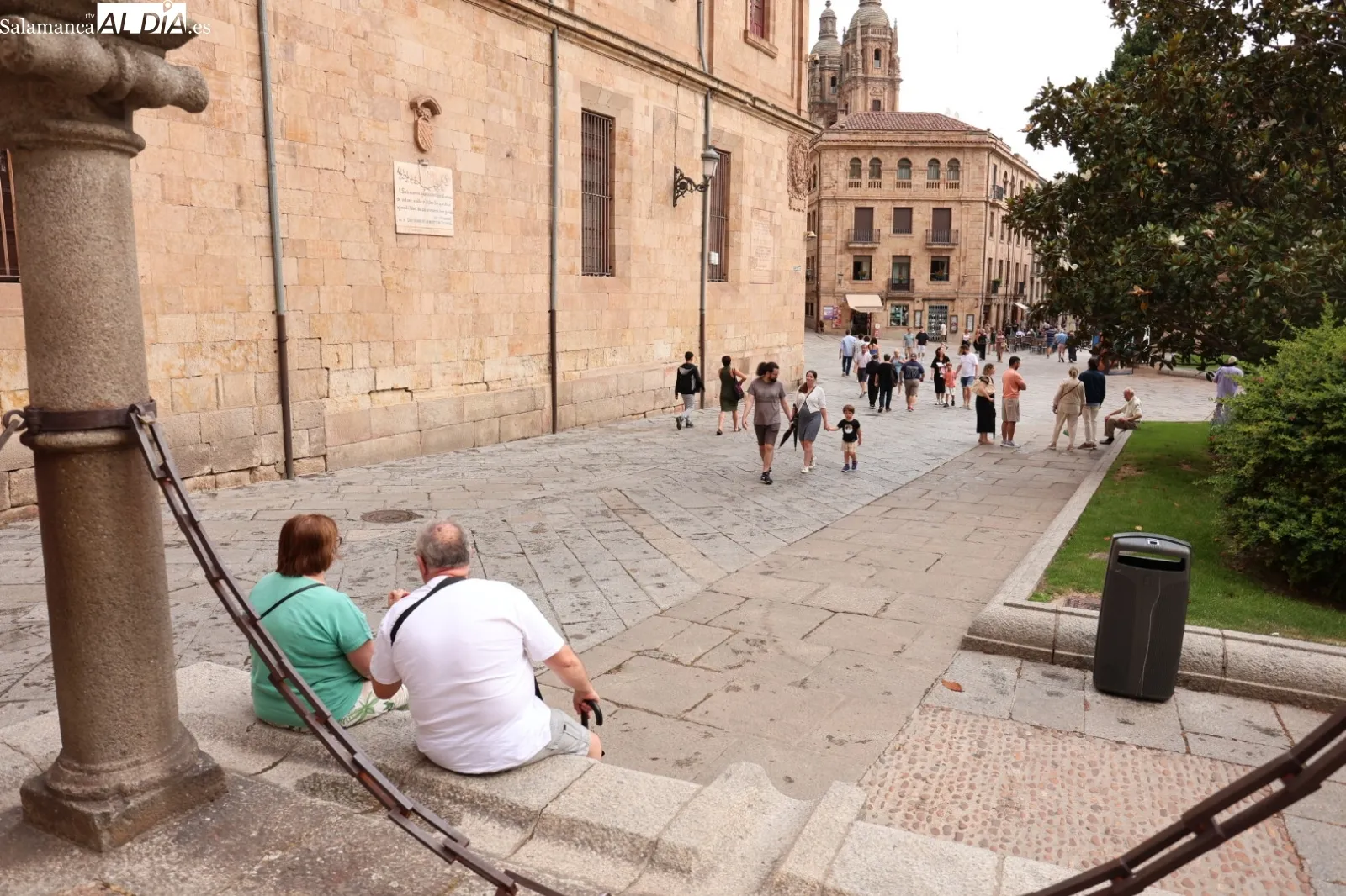 Ambiente en el centro de Salamanca | Foto: David Sañudo