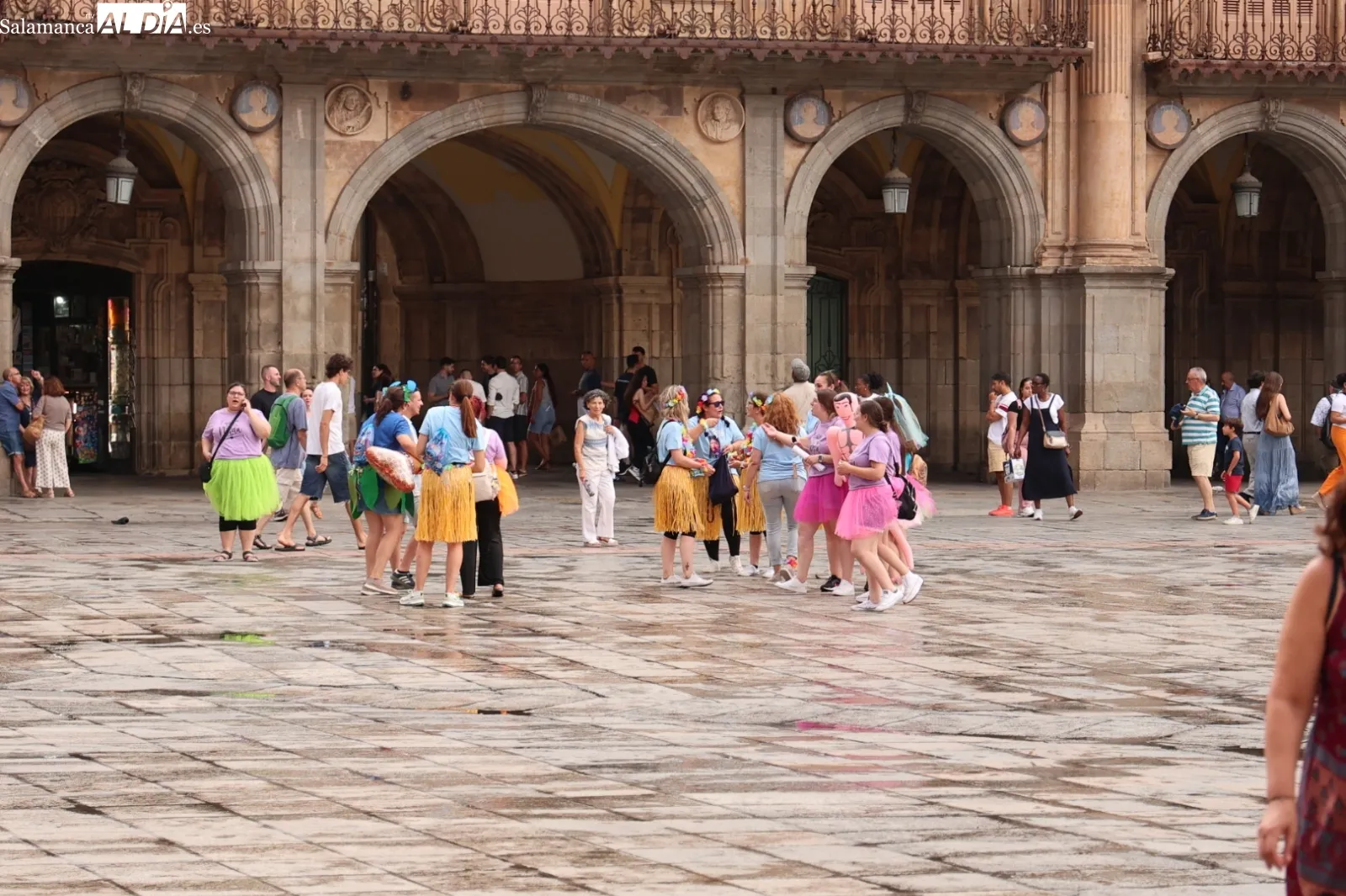 Ambiente en el centro de Salamanca | Foto: David Sañudo