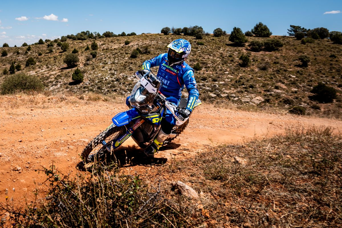 Baja Aragón: Santolino roza la victoria tras dominar el sábado