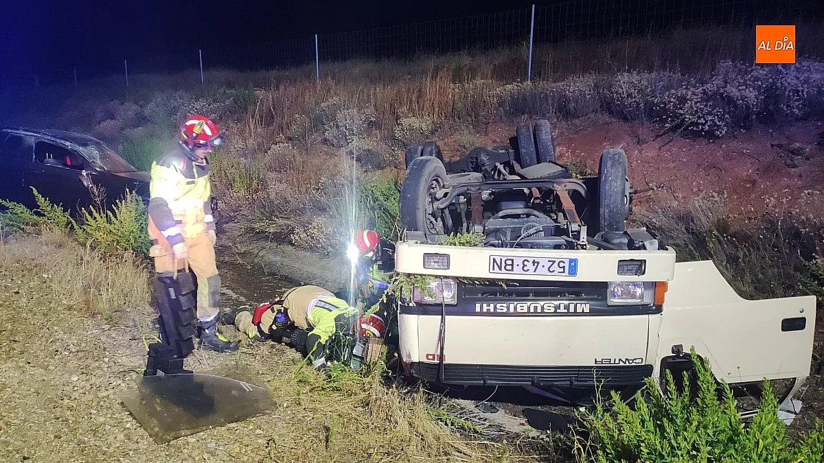 Accidente A/ 62 a la altura de La Fuente de San Esteban