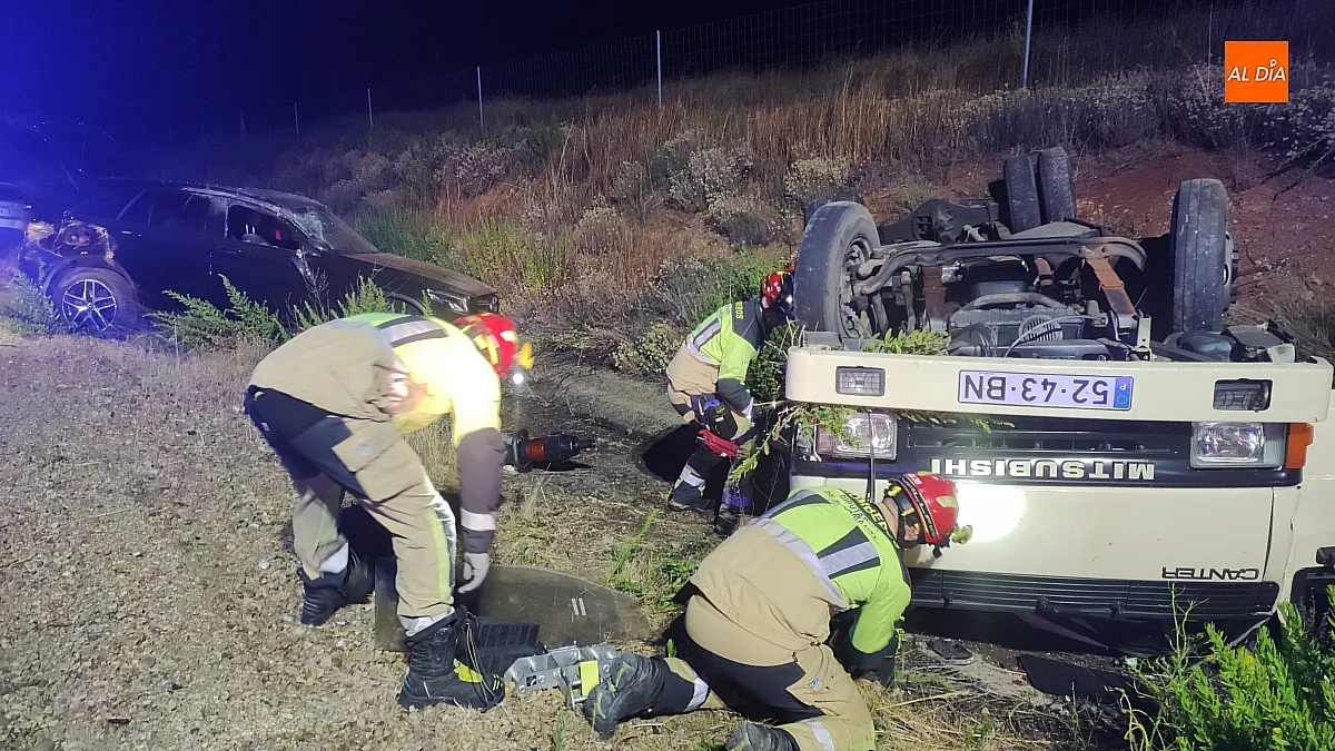 Accidente A/ 62 a la altura de La Fuente de San Esteban