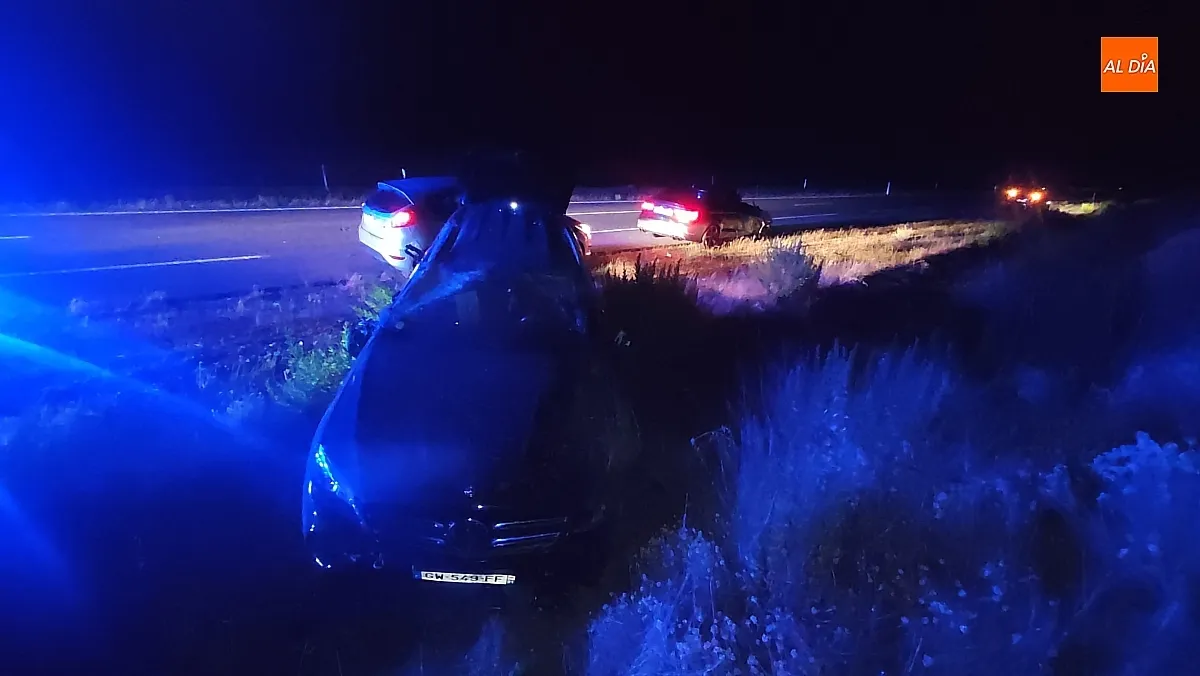 Accidente A/ 62 a la altura de La Fuente de San Esteban