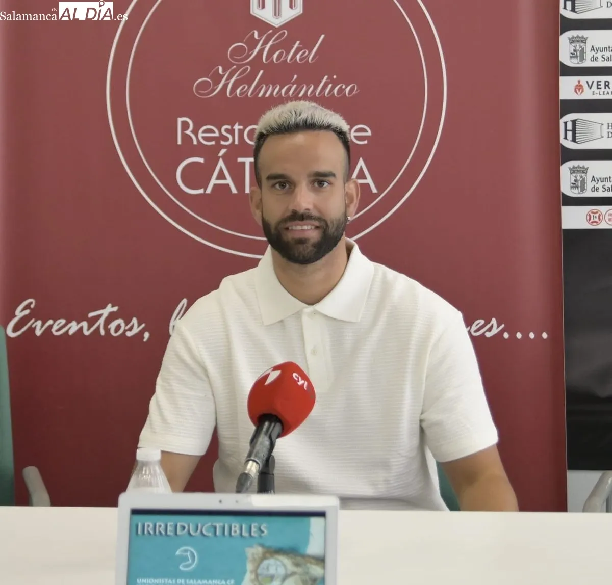Presentación de Gorjón y Farru como nuevos jugadores de Unionistas
