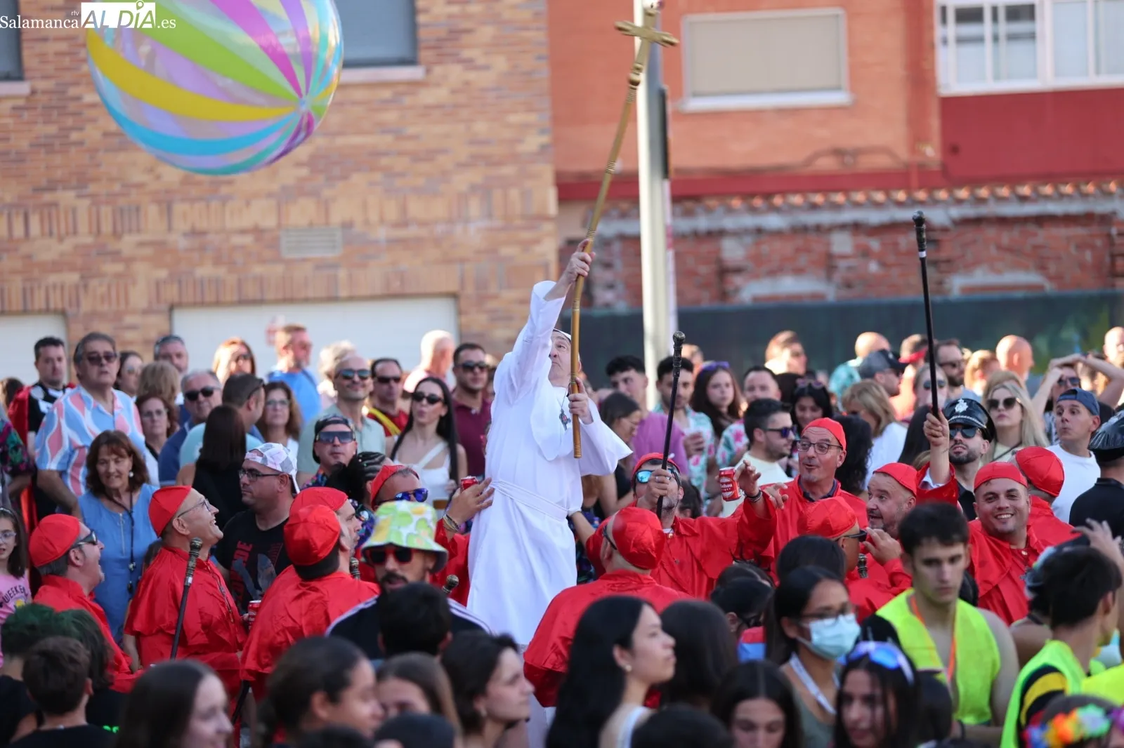 Chupinazo en Santa Marta de Tormes | Fotos: David Sañudo