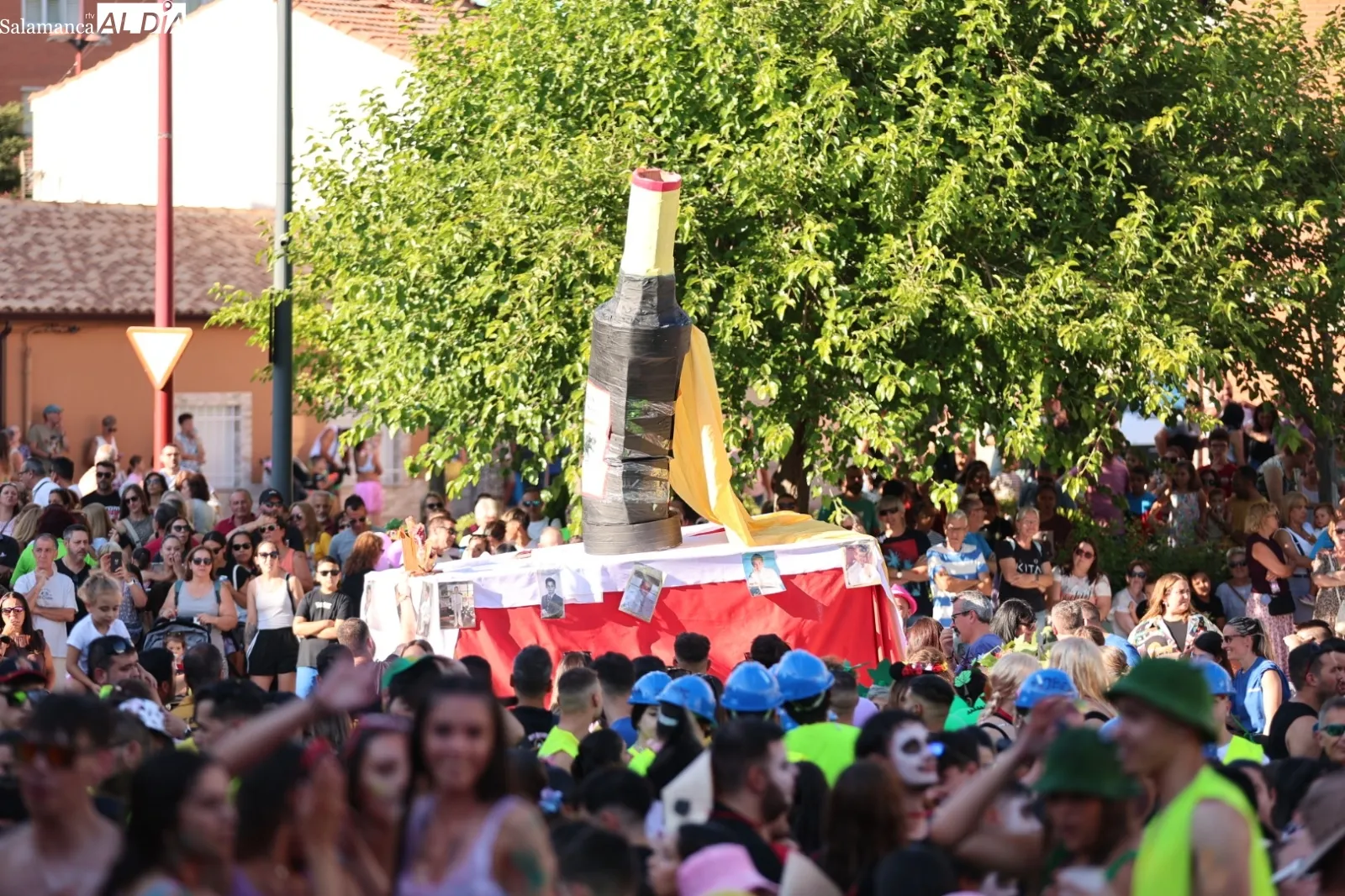 Chupinazo en Santa Marta de Tormes | Fotos: David Sañudo