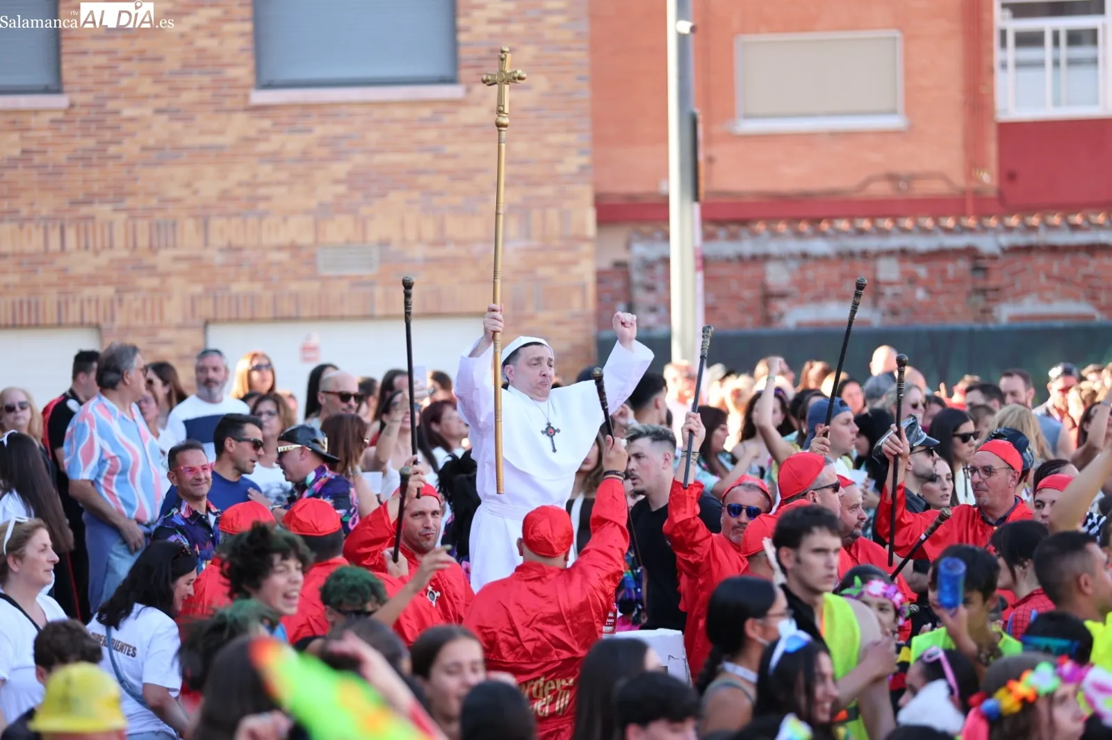 Chupinazo en Santa Marta de Tormes | Fotos: David Sañudo