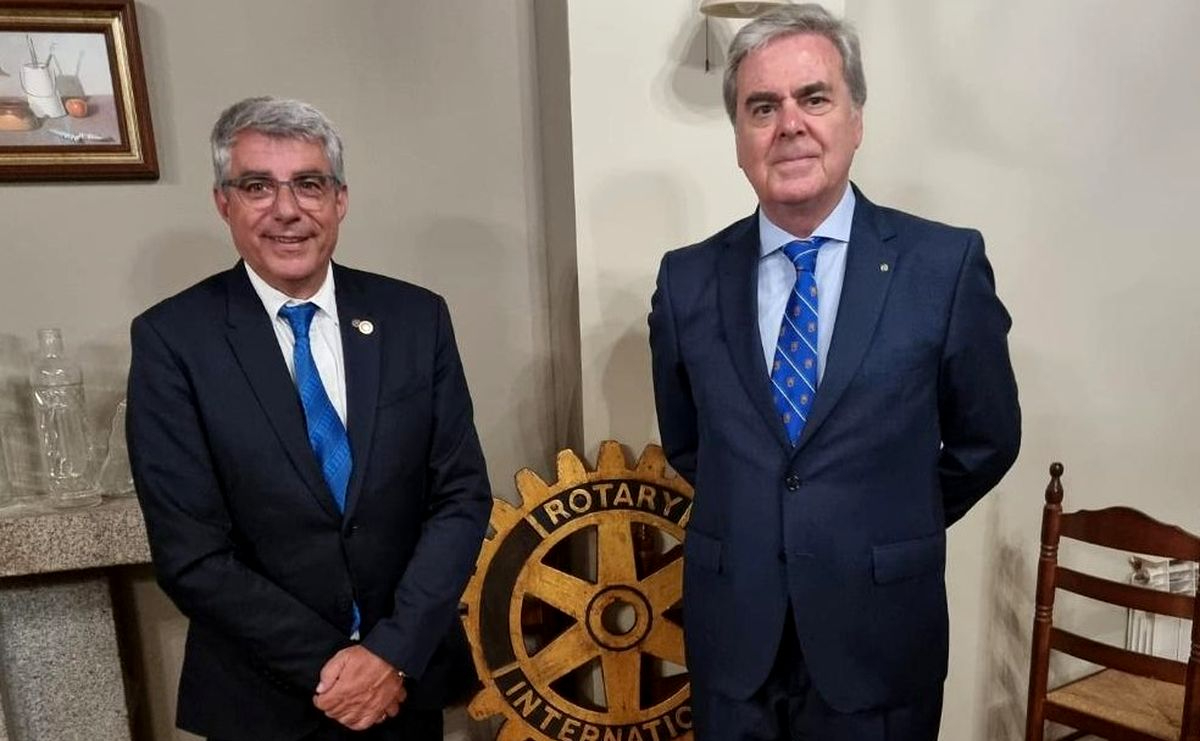 Pérez Maíllo, nuevo presidente del Rotary Club de Béjar
