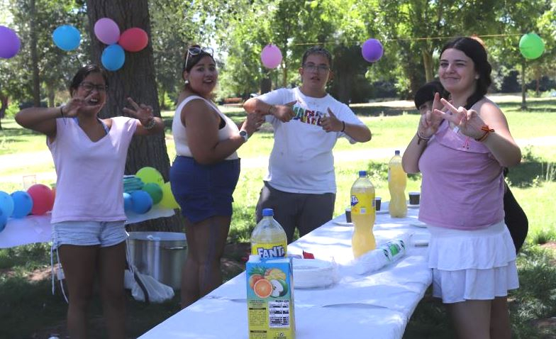 Concluye con una fiesta en la Alameda Vieja el campamento urbano de Cáritas