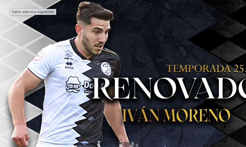 Iván Moreno renueva con Unionistas para la próxima temporada 
