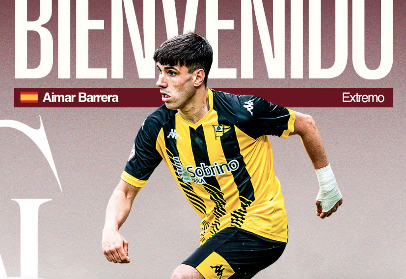 Aimar Barrera, nuevo fichaje del Salamanca UDS 25/26