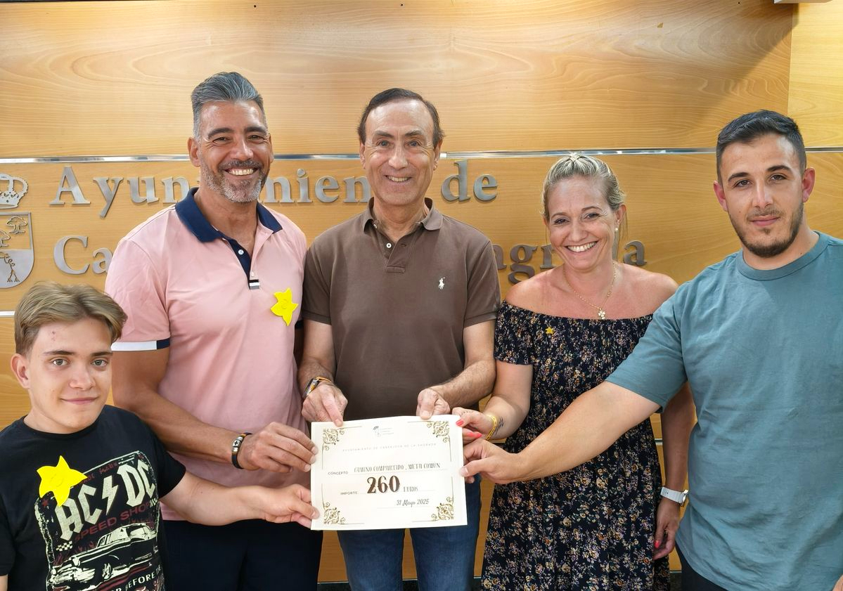 Donativo de Carbajosa a AERSCYL