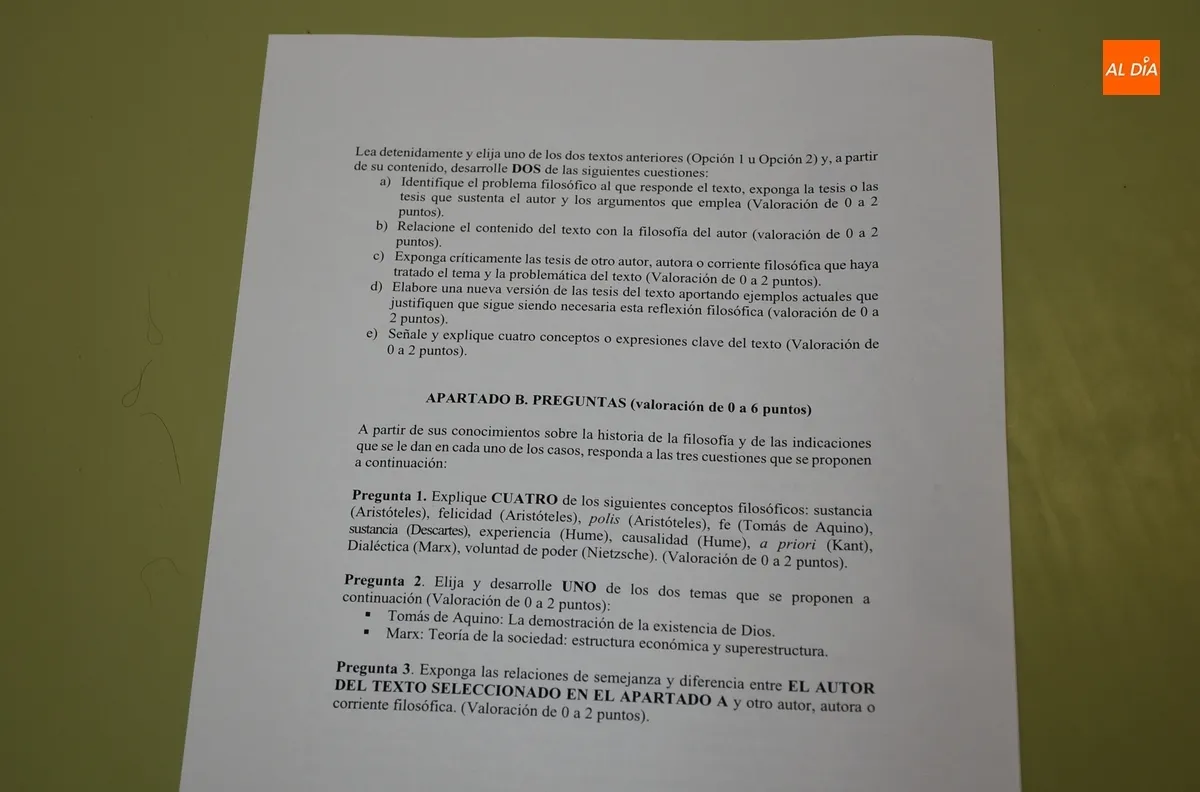 Foto 5 - Siete estudiantes toman parte en Ciudad Rodrigo en la convocatoria extraordinaria de la Selectividad