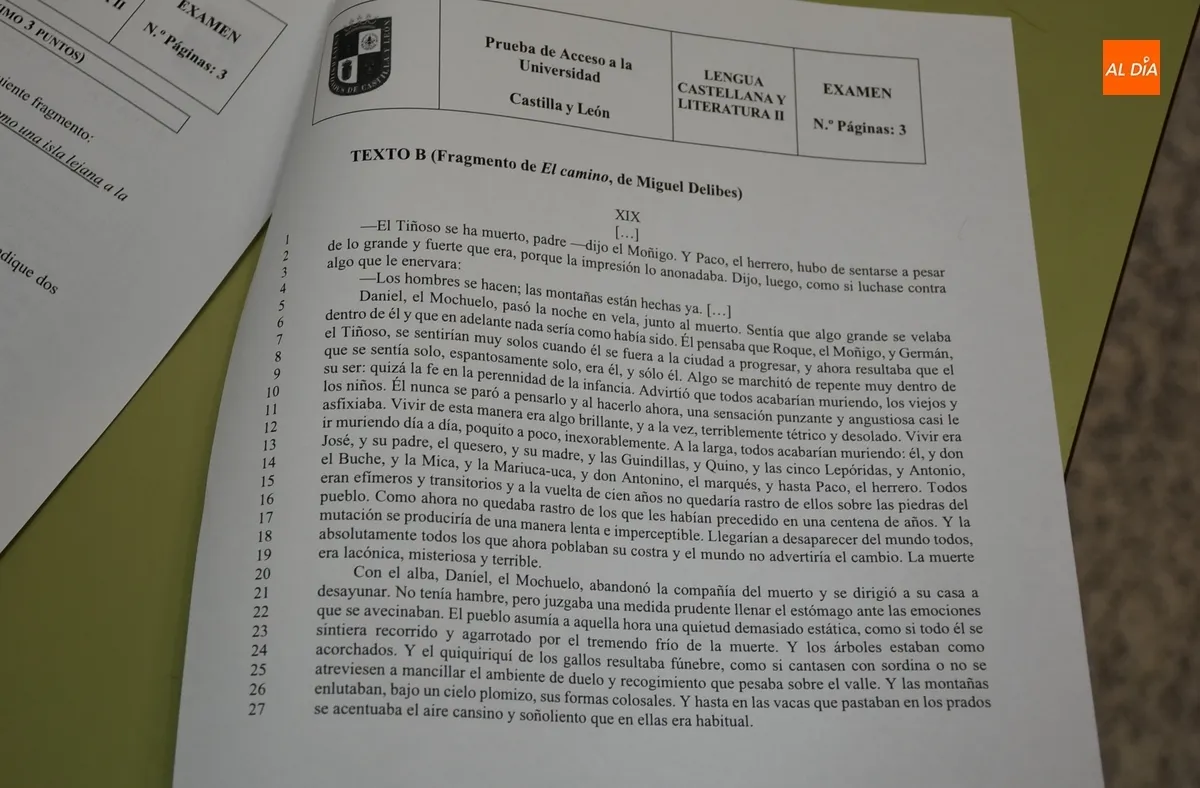 Foto 2 - Siete estudiantes toman parte en Ciudad Rodrigo en la convocatoria extraordinaria de la Selectividad