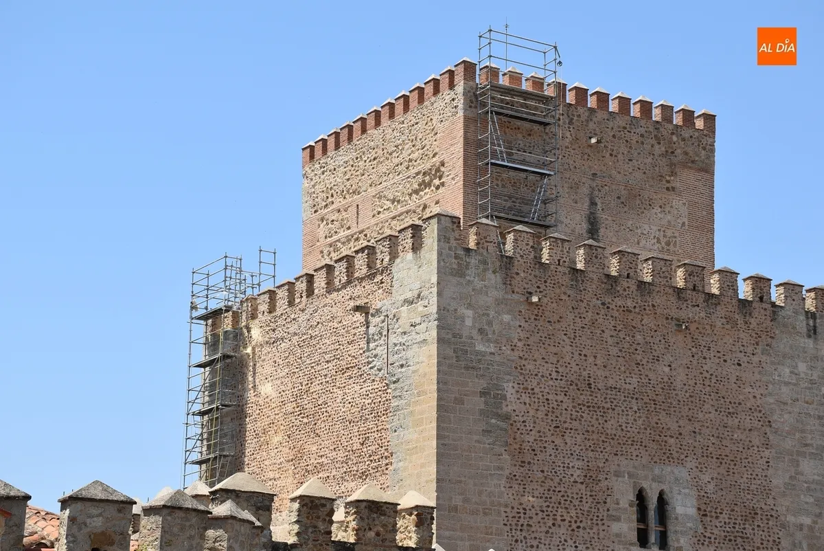 Foto 3 - La Torre del Homenaje y la muralla centralizan la nueva intervenci&oacute;n de mejora en el Parador