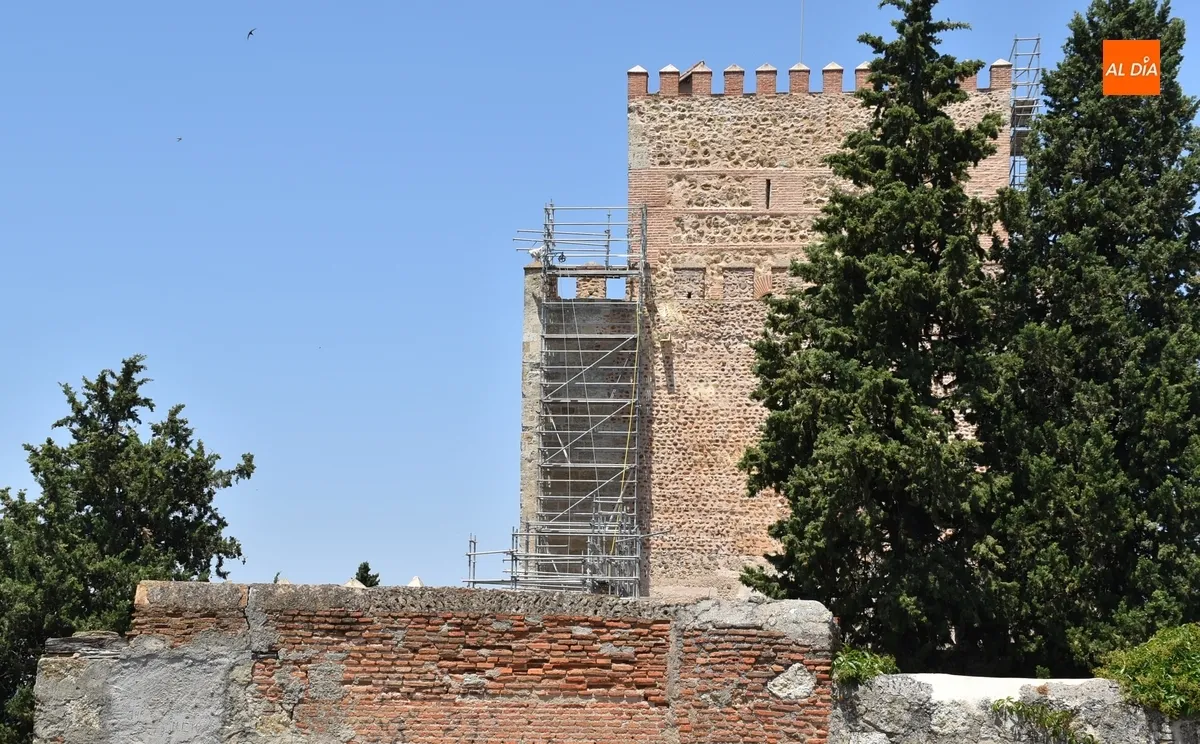 Foto 4 - La Torre del Homenaje y la muralla centralizan la nueva intervenci&oacute;n de mejora en el Parador