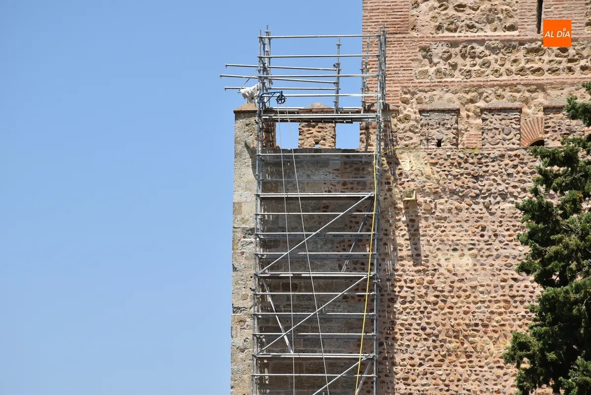 Foto 5 - La Torre del Homenaje y la muralla centralizan la nueva intervenci&oacute;n de mejora en el Parador