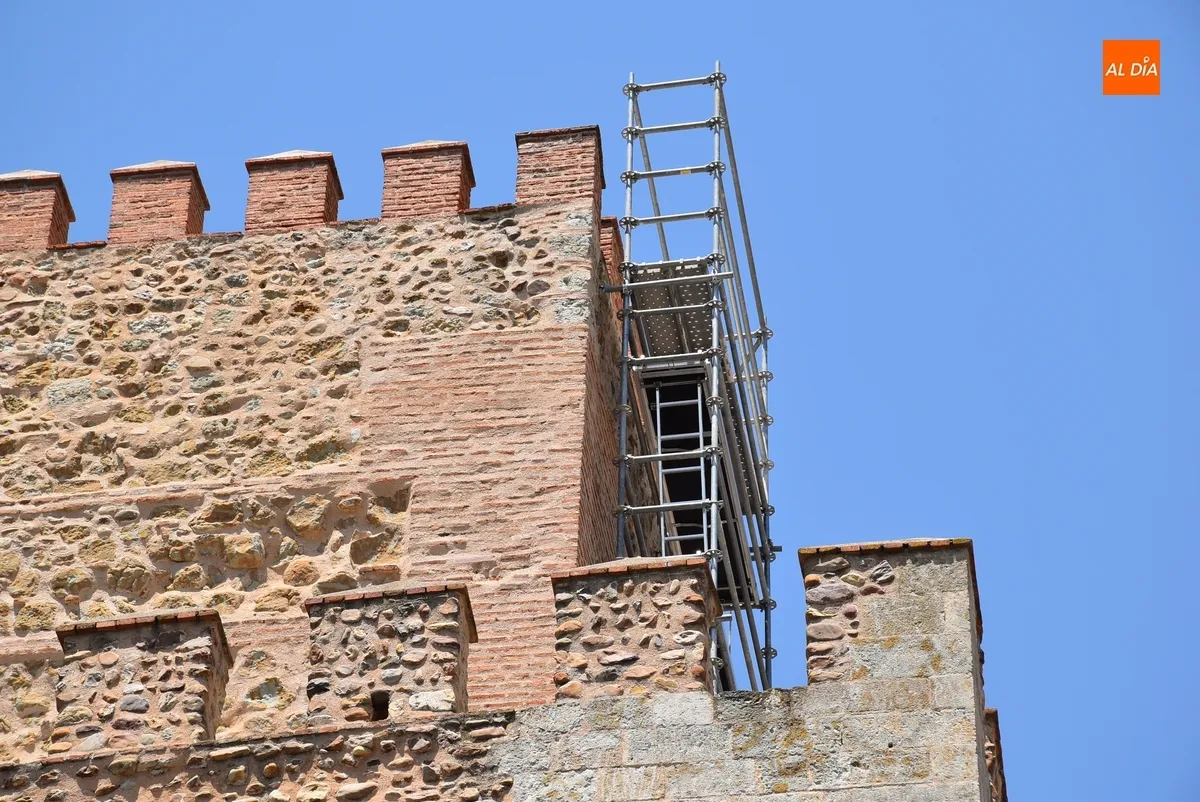 Foto 8 - La Torre del Homenaje y la muralla centralizan la nueva intervenci&oacute;n de mejora en el Parador