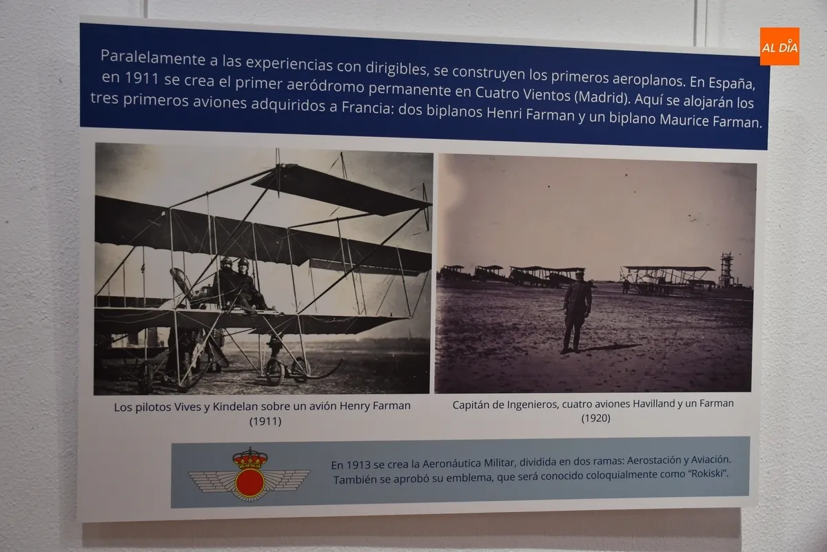 Foto 5 - La historia de la Aviaci&oacute;n Militar Espa&ntilde;ola es repasada en im&aacute;genes en la Casa de la Cultura