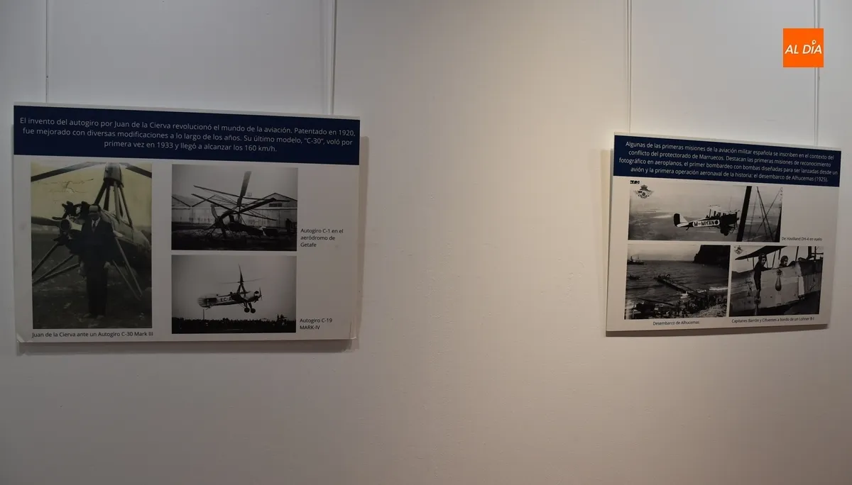 Foto 6 - La historia de la Aviaci&oacute;n Militar Espa&ntilde;ola es repasada en im&aacute;genes en la Casa de la Cultura