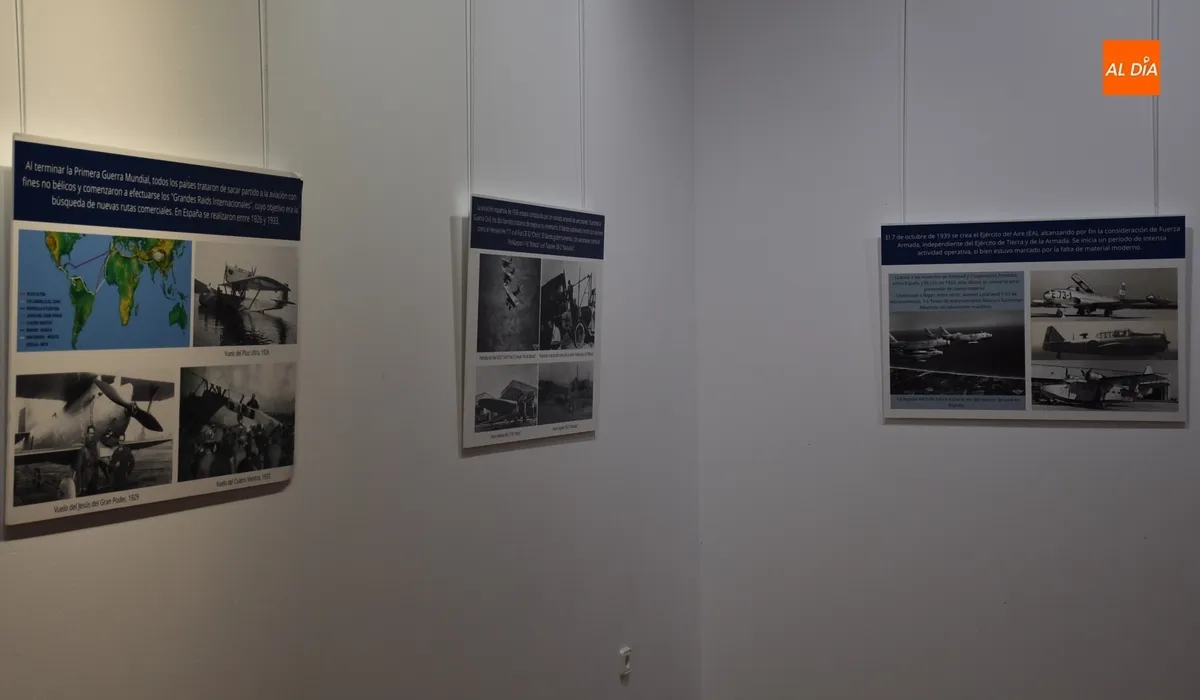 Foto 7 - La historia de la Aviaci&oacute;n Militar Espa&ntilde;ola es repasada en im&aacute;genes en la Casa de la Cultura