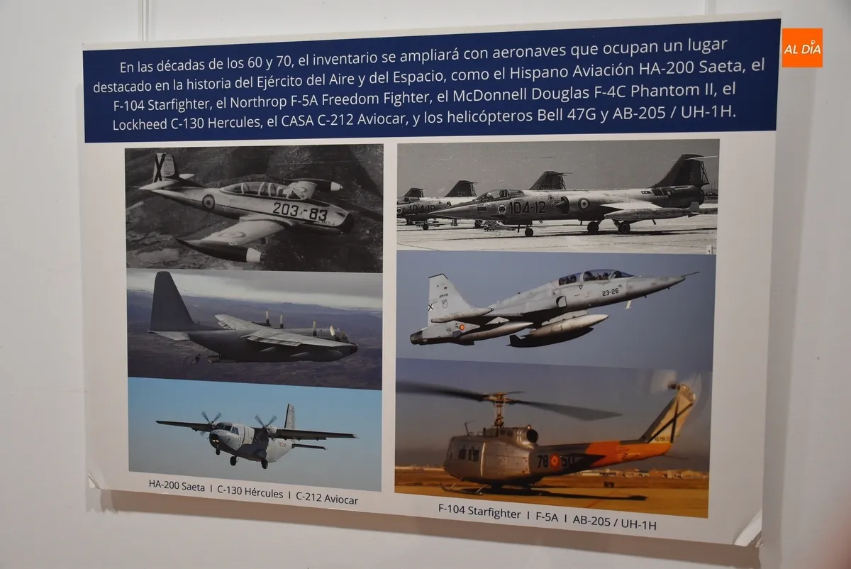 Foto 8 - La historia de la Aviaci&oacute;n Militar Espa&ntilde;ola es repasada en im&aacute;genes en la Casa de la Cultura